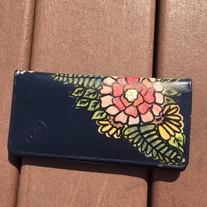 IMZA Hand Painted Leather Wallet